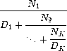 Continued fraction